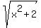 sqrt%28x%5E2+%2B+2%29