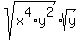 sqrt%28x%5E4%2Ay%5E2%29+%2Asqrt%28y%29+
