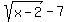 sqrt%28x-2%29+-+7