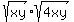 sqrt%28xy%29%2Asqrt%284xy%29