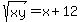 sqrt%28xy%29=x%2B12