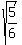 sqrt+%285%2F6%29