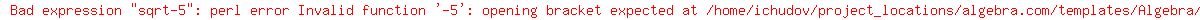 sqrt-5