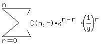 sum%28%22C%28n%2Cr%29%22%2Ax%5E%28n-r%29%281%2Fy%29%5Er%2Cr=0%2Cn%29
