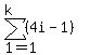 sum%28%284i-1%29%2C1=1%2Ck%29