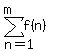 sum%28f%28n%29%2Cn=1%2Cm%29