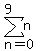sum%28n%2Cn=0%2C9%29