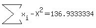 sum%28x%5Bi%5D-X%29%5E2=136.9333334