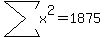 sum%28x%5E2%29+=+1875