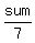 sum%2F7