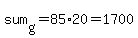 sum%5Bg%5D=85%2A20=1700