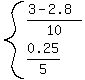 system%28%283-2.8%29%2F10%2C0.25%2F5%29