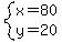 system%28+x=80%2C+y=20+%29