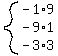 system%28-1%2A9%2C-9%2A1%2C-3%2A3%29