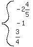 system%28-2%264%2F5%2C-1%2C3%2F4%29