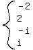 system%28-2%2C2%2C-i%2Ci%29