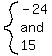 system%28-24%2C+and%2C+15%29