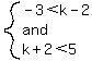 system%28-3%3Ck-2%2Cand%2Ck%2B2%3C5%29