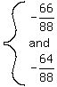 system%28-66%2F88%2Cand%2C-64%2F88%29
