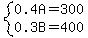 system%280.4A=300%2C0.3B=400%29