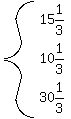 system%2815%261%2F3%2C+10%261%2F3%2C+30%261%2F3%29