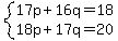 system%2817p%2B16q=18%2C18p%2B17q=20%29
