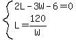 system%282L-3W-6=0%2CL=120%2FW%29