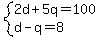 system%282d%2B5q=100%2Cd-q=8%29