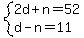 system%282d%2Bn=52%2Cd-n=11%29