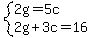system%282g=5c%2C2g%2B3c=16%29