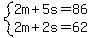 system%282m%2B5s=86%2C2m%2B2s=62%29