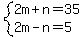 system%282m%2Bn=35%2C2m-n=5%29