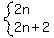 system%282n%2C2n%2B2%29