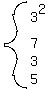 system%283%5E2%2C7%2C3%2C5%29