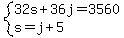 system%2832s%2B36j=3560%2Cs=j%2B5%29