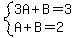 system%283A%2BB=3%2CA%2BB=2%29