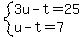 system%283u-t=25%2Cu-t=7%29