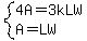 system%284A=3kLW%2C+A=LW%29