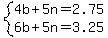 system%284b%2B5n=2.75%2C6b%2B5n=3.25%29