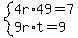 system%284r%2A49=7%2C9r%2At=9%29