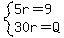 system%285r=9%2C30r=Q%29