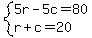system%285r-5c=80%2Cr%2Bc=20%29