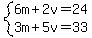 system%286m%2B2v=24%2C3m%2B5v=33%29