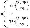 system%2875%283.75%2F28%29+%2C+to+%2C++75%283.95%2F22%29%29