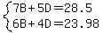 system%287B%2B5D=28.5%2C6B%2B4D=23.98%29