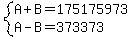 system%28A%2BB=175175973%2CA-B=373373%29