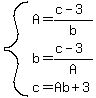 system%28A=%28c-3%29%2Fb%2Cb=%28c-3%29%2FA%2Cc=Ab%2B3%29