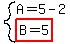 system%28A=5-2%2Chighlight%28B=5%29%29%29