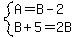system%28A=B-2%2CB%2B5=2B%29%29