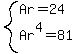 system%28Ar=24%2CAr%5E4=81%29